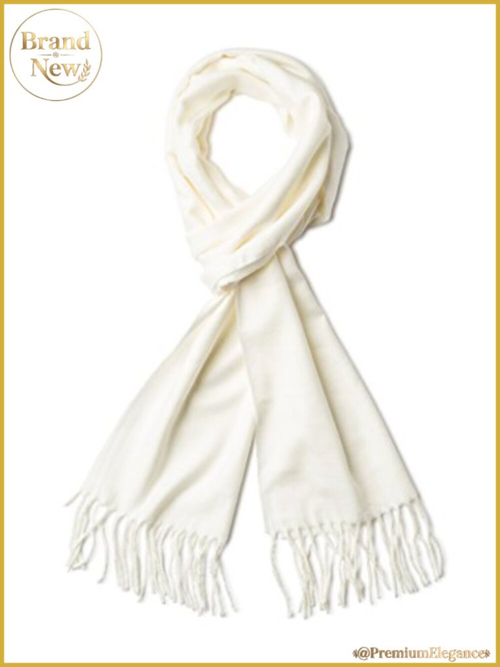 Super Soft Classic Cashmere Feel Winter Scarf 72x12 with Fringes